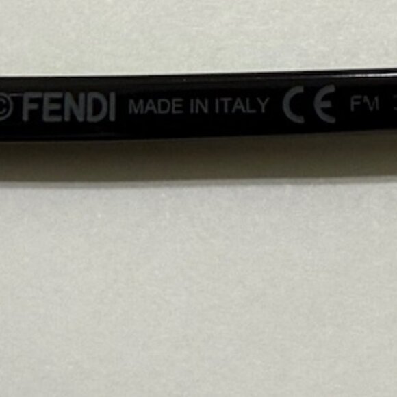 Fendi Sunglasses Black and Gold main image 5